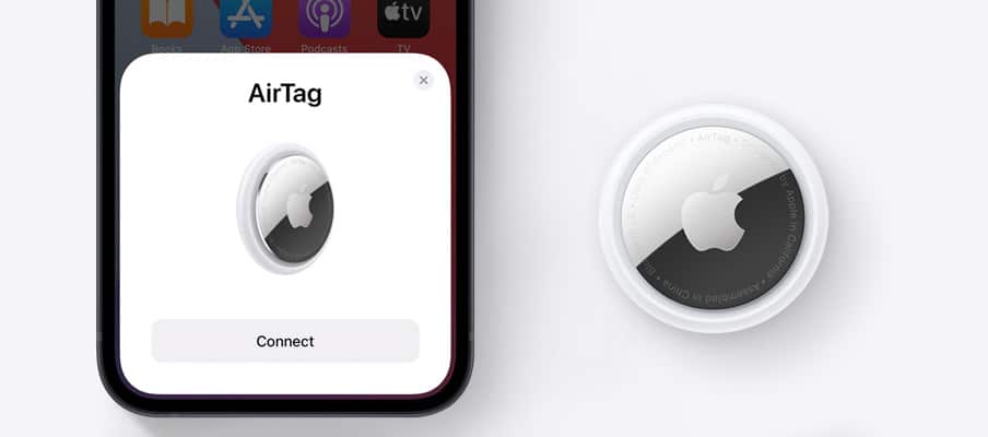 Connecting Apple Airtag to iPhone