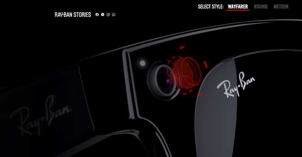 Ray-Ban Stories Camera