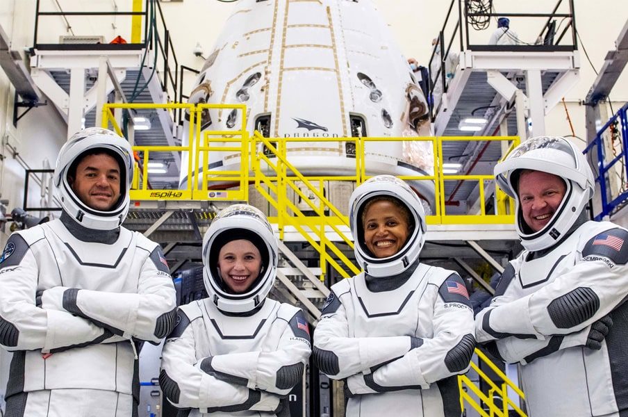 SpaceX Inspiration4 Crew